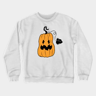 halloween pumpkin funny No.1 Crewneck Sweatshirt